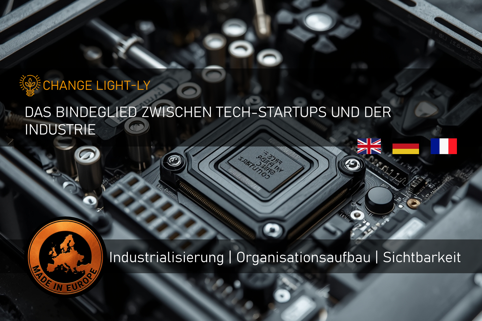 Industrialiserung und Organisationsentwicklung für StartUps