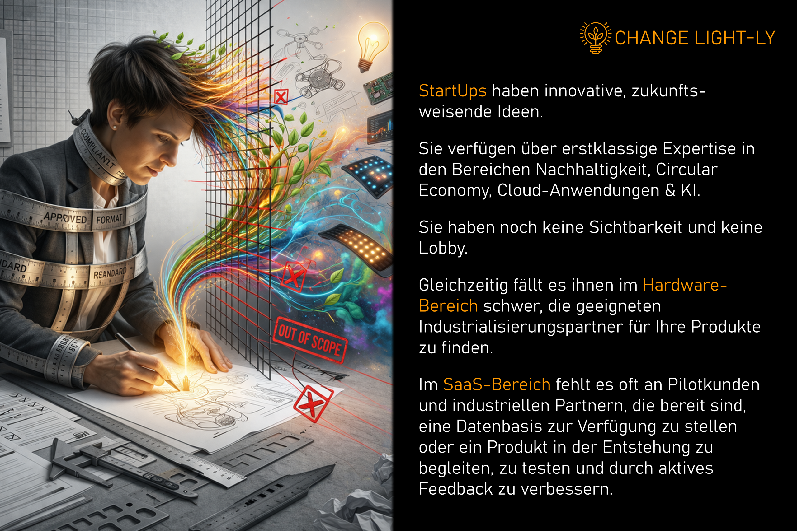 StarUps Fähigkeiten und Herausforderungen