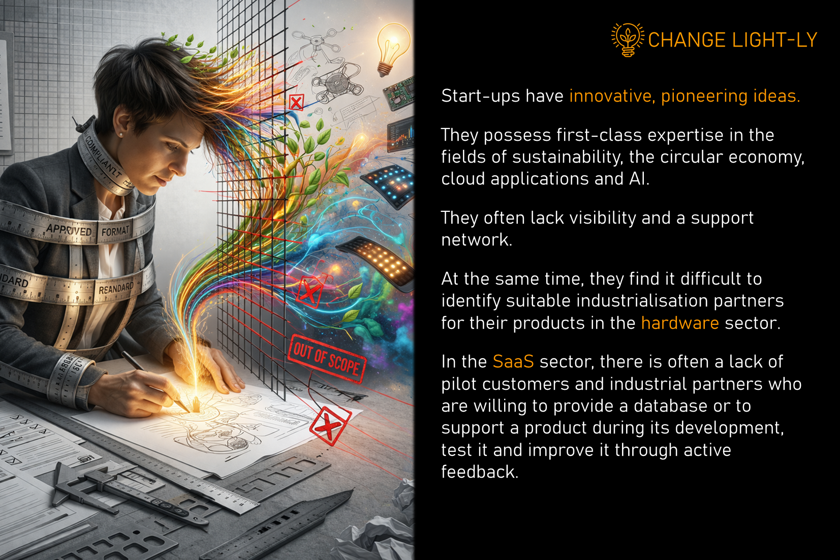 StarUps Fähigkeiten und Herausforderungen