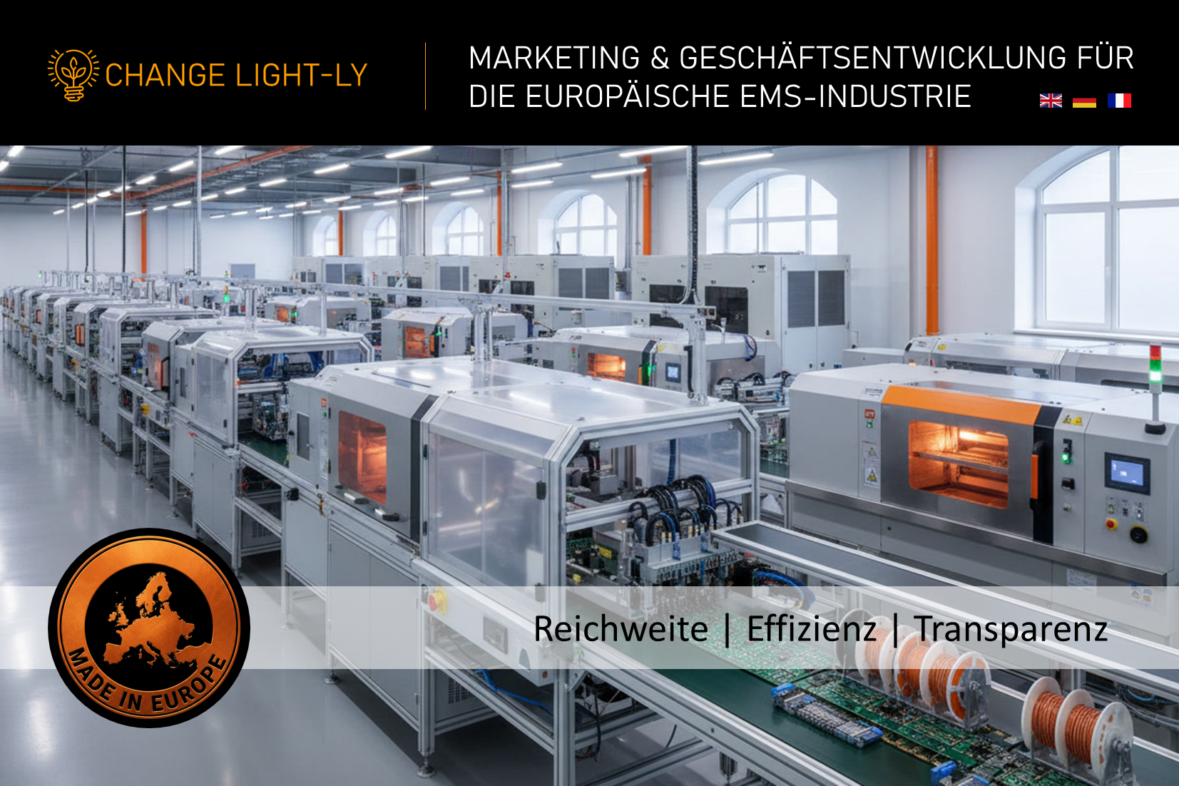 CHANGE LIGHT-LY EMS Marketing und Geschaeftsentwicklung