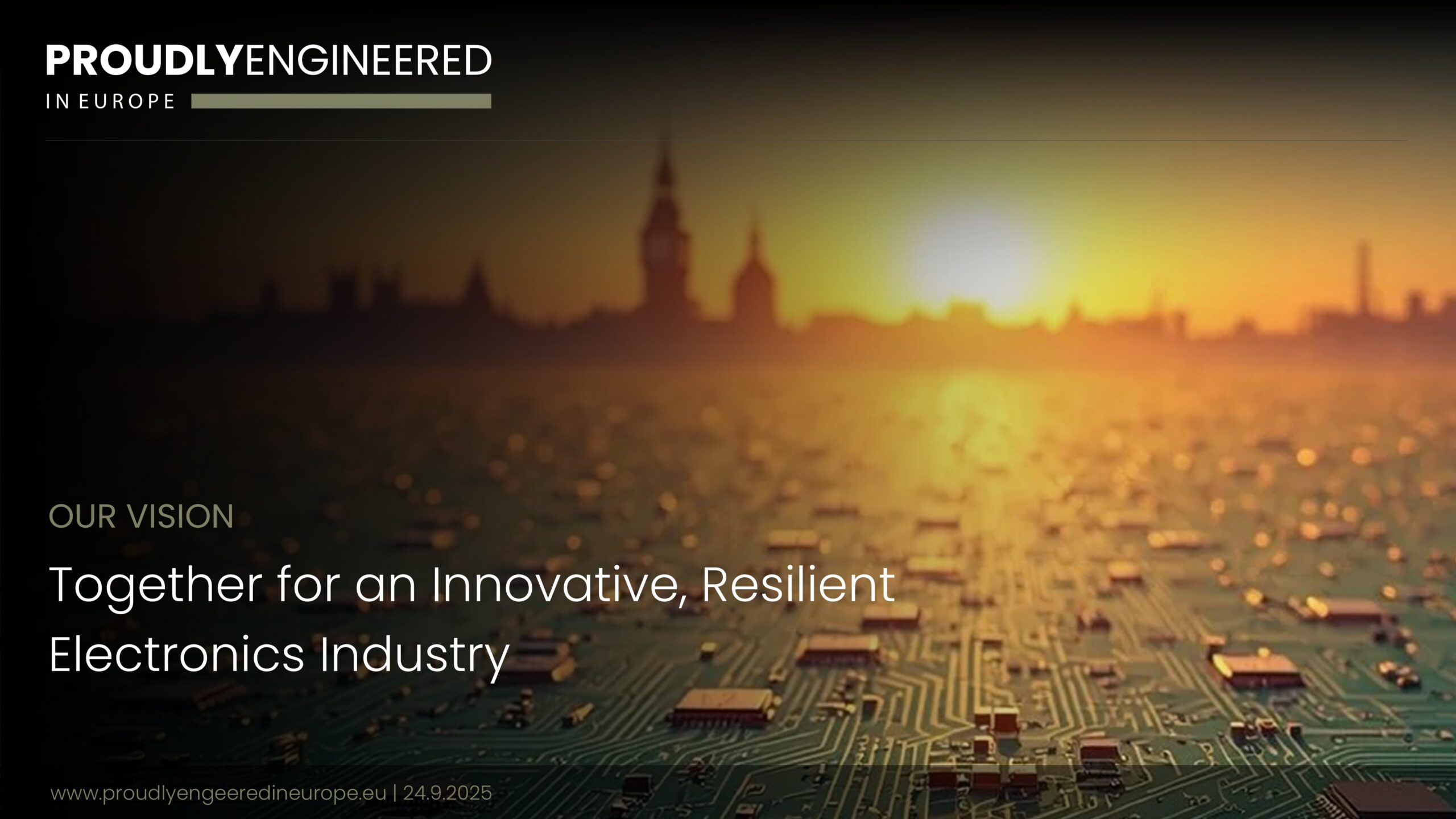 Proudly Engineered In Europe - Change Light-Ly